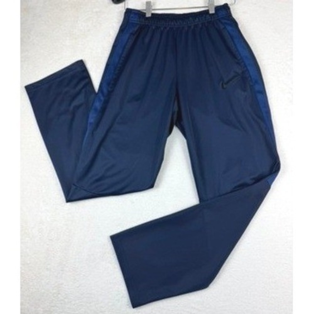Nike Mens Dri-FIT Training Performance Pants Navy Blue Mens Small 940241-471